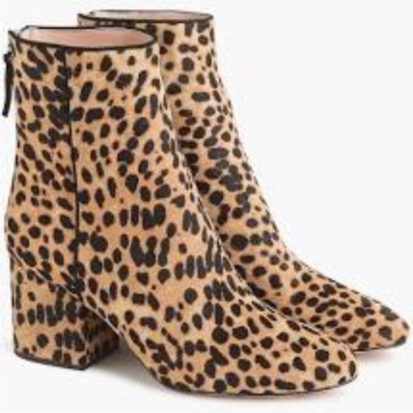 J.Crew Sadie Ankle Boot Calf hair - Picture 2 of 7